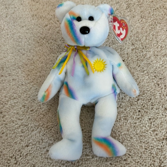 Ty Beanie Babies Bear Cheery August 18, 2000 - Picture 5 of 12